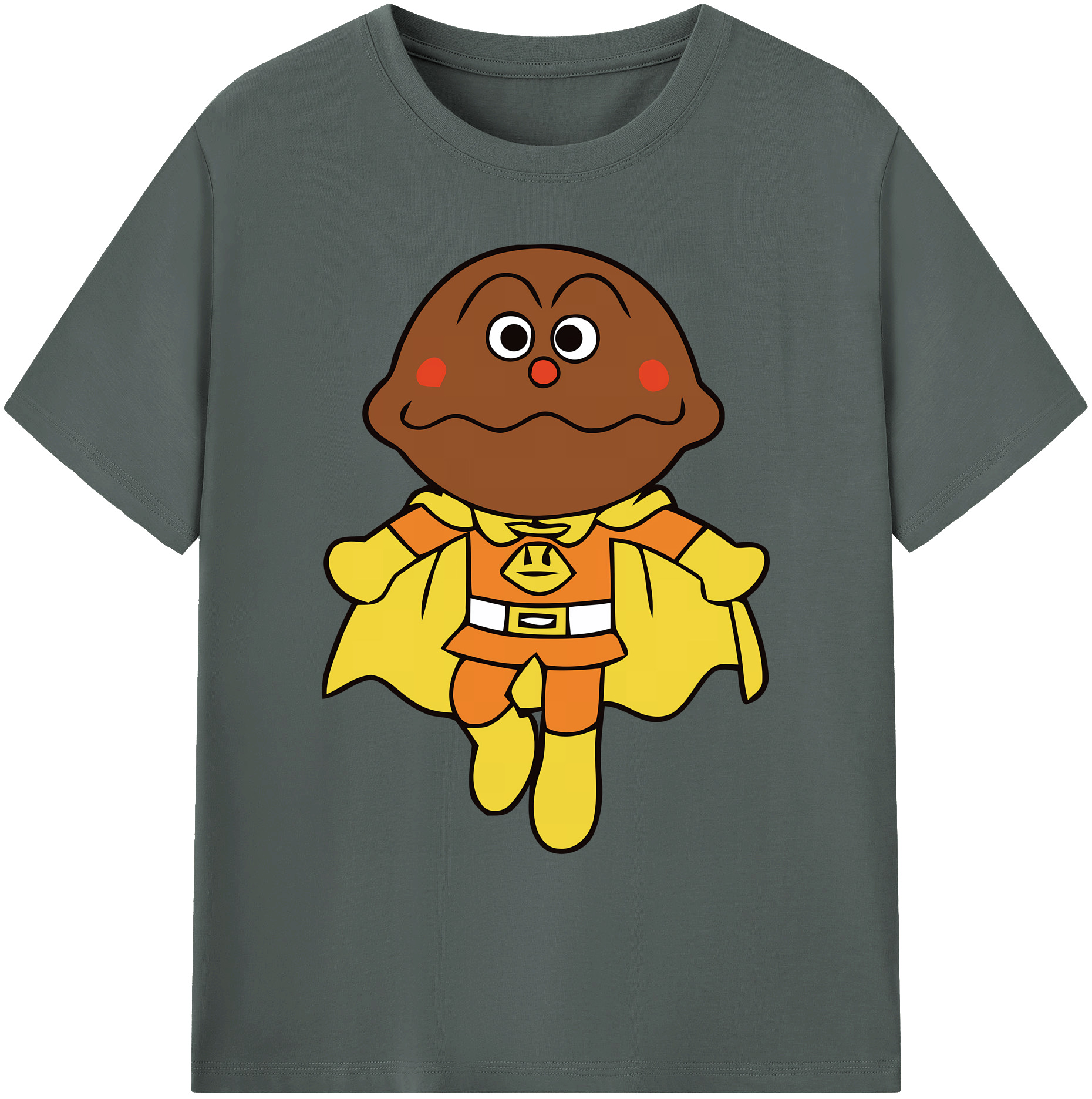 （画像用） アンパンマン Anpanman 綿100％ メンズ半袖Tシャツ｜肌触りやわらか＆通気性